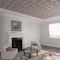 Ekena Millwork 39W x 39H x 38T Small Olivia Decorative Fretwork Wood Ceiling Panels, Cherry CELW39X39X0375OLVCH - alternate 1